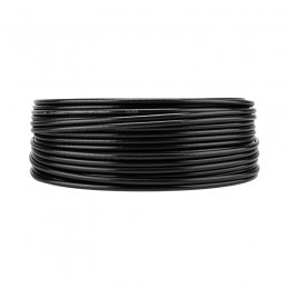 Кабель коаксиальный RG-6U, 75 Ом, CCS/Al/Al, 64%, OUT черный 100 м