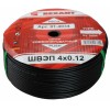 Кабель ШВЭП (ШСМ) 4x0,12 кв.мм (200 м) черный,