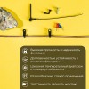 Хомут-стяжкa нейлоновая под винт 100x3,6 мм, черная, 100 шт