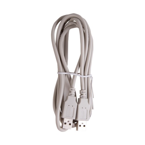 Кабель USB (шт. USB A - шт. USB A), 1.8м., серый
