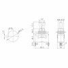 Тумблер 250В 15А (2c) вкл-выкл однополюсный (KN-101)