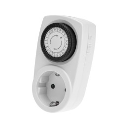 Розетка с таймером (суточная) механическая IP20 16А 3500Вт