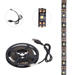 Лента светодиодная 4.8Вт/м 5В 2700K IP20 LEDx60/м 3м SMD2835