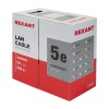 Витая пара U/UTP 4PR 24AWG CAT5e PVC INDOOR SOLID серый 305м