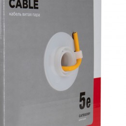 Витая пара U/UTP CAT 5e 4х2х0.50мм LSZH нг(А)-HF 24AWG IN оранжевый