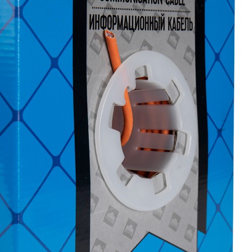 Витая пара U/UTP CAT 6 4х2х0.57мм LSZH нг(А)-HF 23AWG IN оранжевый