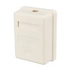 Розетка компьютерная 1 порт RJ-45 (8P8C) cat 5e внешняя,
