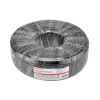 Кабель коаксиальный RG-6U, 75 Ом, CCS/Al/Al, 64%, OUT черный 100 м