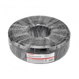 Кабель коаксиальный RG-6U, 75 Ом, CCS/Al/Al, 64%, OUT черный 100 м