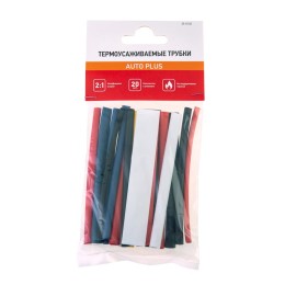 Набор термоусадочных трубок ТУТнг (2:1), 5 цветов, 20 шт. по 10 см