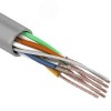 Витая пара U/UTP 4PR 24AWG CAT5e PATCH PVC IN серый 305 м