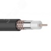 Кабель коаксиальный RG-6U+Cu 75 Ом Cu/Al/Cu 64% OUT черный 100 м