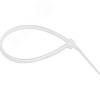 Хомут-стяжка кабельная нейлоновая 200x3,6 мм, белая, упаковка 100 шт, REXANT