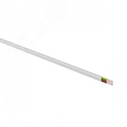 Телефонный кабель ШТЛП 4 жилы Cu, белый, 100 м