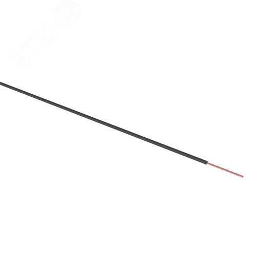 Провод ПГВА 1х1.50 мм2, черный, бухта 100 м,