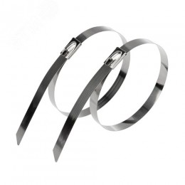 Хомут-стяжка стальная 152x4,6 мм, 10 шт