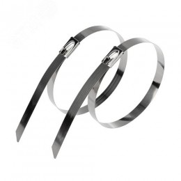 Хомут-стяжка стальная 200x4,6 мм, 50 шт