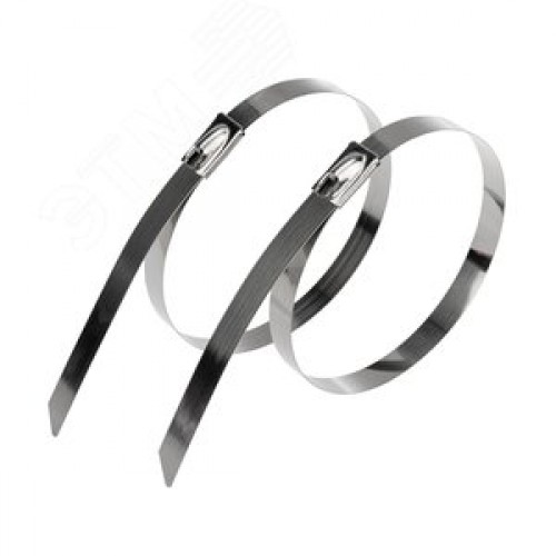 Хомут-стяжка стальная 300x4,6 мм, 50 шт