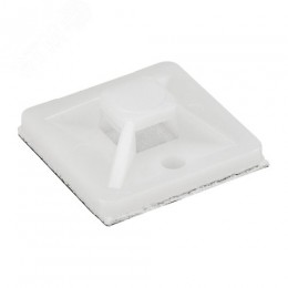 Площадка самоклеящаяся 20х20 мм, белая, 100 шт,