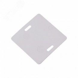 Бирка кабельная У-134 (Большой квадрат) белая 100 шт