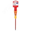 Отвертка шлицевая диэлектрическая SL4x100 мм