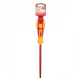 Отвертка шлицевая диэлектрическая SL6x150 мм