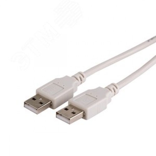Кабель USB (шт. USB A - шт. USB A), 1.8м., серый