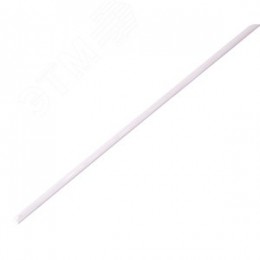 Термоусаживаемая трубка 2,0 1,0 мм, белая, упаковка 50 шт. по 1 м, REXANT