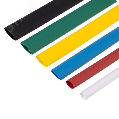 Набор термоусаживаемых трубок ТУТнг MULTICOLOR (2:1), 13 шт. по 10 см