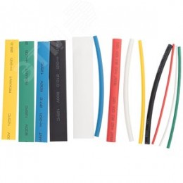 Набор термоусаживаемых трубок ТУТнг MULTICOLOR (2:1), 13 шт. по 10 см