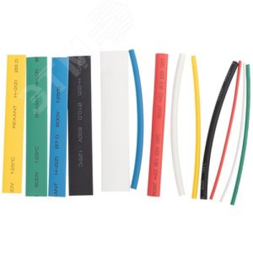 Набор термоусаживаемых трубок ТУТнг MULTICOLOR (2:1), 13 шт. по 10 см