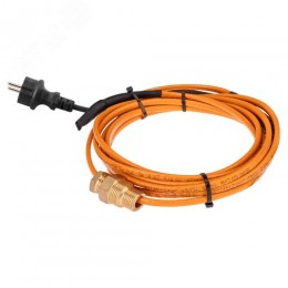 Кабель нагревательный саморегулирующийся пищевой 10HTM2-CT, готовый комплект в трубу, 4м/40Вт