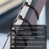 Хомут-стяжка кабельная нейлоновая 150x3,6 мм, черная, 100 шт