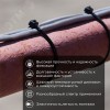Хомут-стяжка кабельная нейлоновая 250x4,8 мм, черная, 100 шт