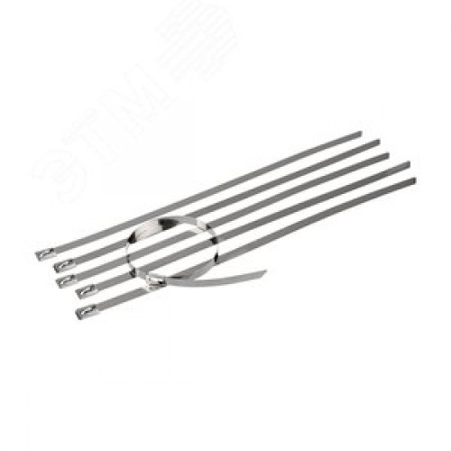 Хомут-стяжка стальная 300x4,6 мм, 50 шт