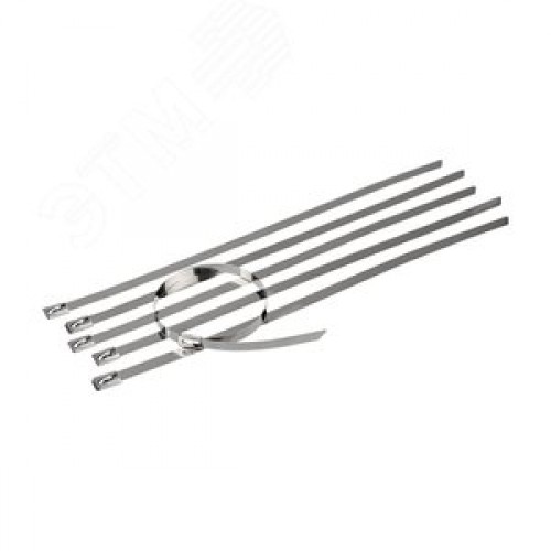 Хомут-стяжка стальная 400x4,6мм, 50 шт