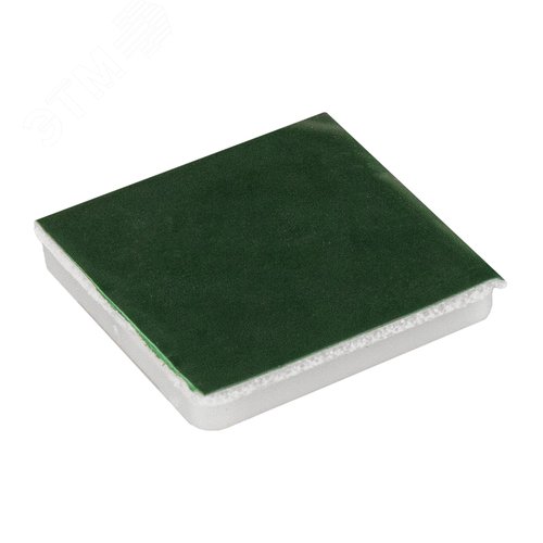 Площадка самоклеящаяся 20х20 мм, белая, 100 шт,