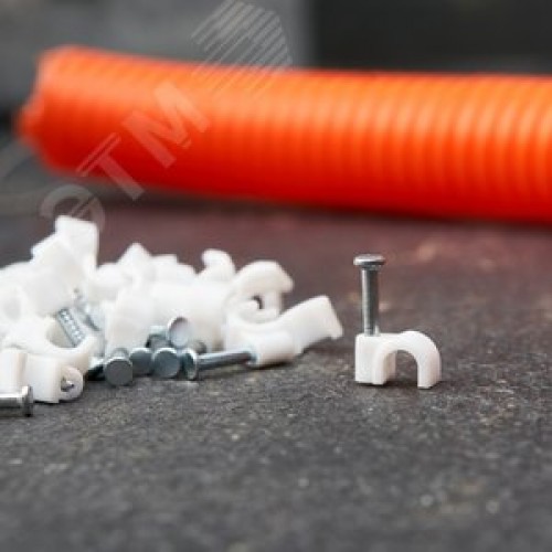 Крепеж кабеля круглый 4 мм Rexant, 50 шт