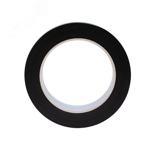 Двухсторонний скотч, черная, вспененная ЭВА основа, 40 мм, ролик 5 м