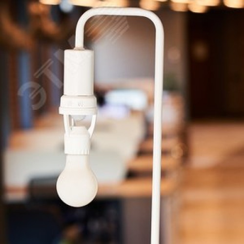 Датчик движения в патрон E27 ДДП01 360град 60Вт 3-2000Лк 6м 10-300сек