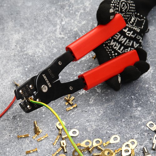 Кримпер для обжима автоклемм неизолированных 0.35-6.0 кв мм