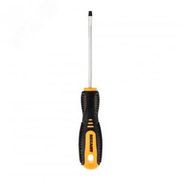 Отвертка шлицевая SL3х75 мм, двухкомпонентная рукоятка