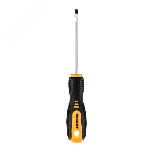 Отвертка шлицевая SL3х75 мм, двухкомпонентная рукоятка