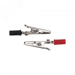 Зажим крокодил длина 53 мм ток 15A 2 шт. пакет БОПП,