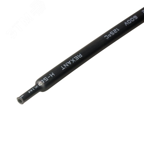 Трубка термоусаживаемая СТТК (3:1) двустенная     клеевая 6,0/2,0мм, черная, 1шт REXANT