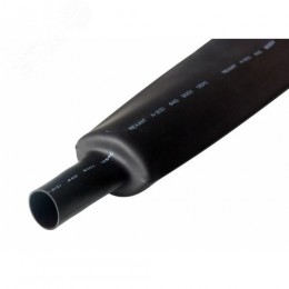 Трубка термоусадочная ТУТнг (2:1) 40/20 мм, черная, 10 шт. по 1 м