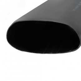 Трубка термоусадочная клеевая СТТК (3-4:1) 160/50 мм, среднестенная черная, 1 шт. по 1 м