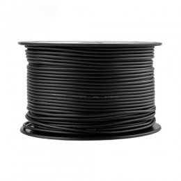 Провод ПГВА 1х0.75 мм2, черный, бухта 100 м,
