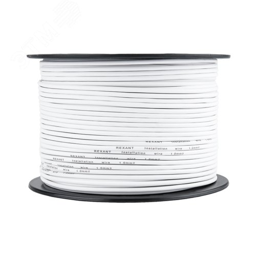 Провод ПГВА 1х1.00 мм2, белый, бухта 100 м,