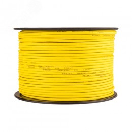 Провод ПГВА 1х1.00 мм2, желтый, бухта 100 м,